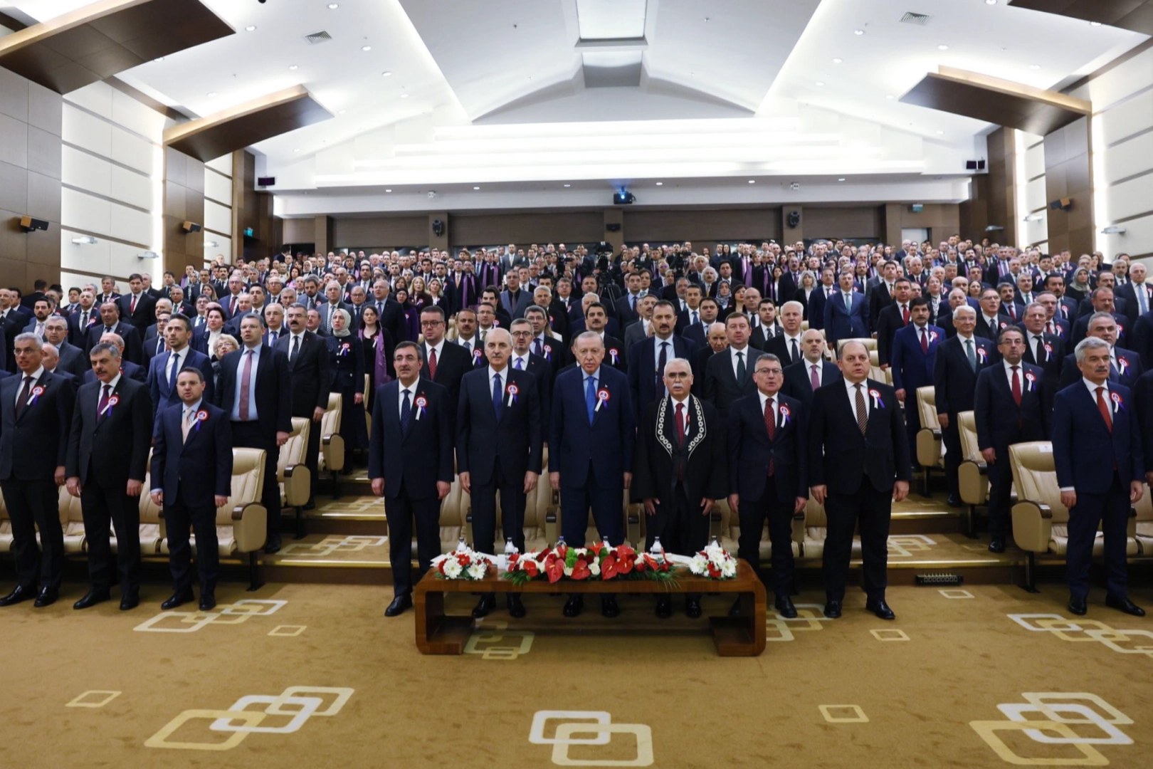 Cumhurbaşkanı Erdoğan Anayasa Mahkemesi'nin 64. yıl t&ouml;renlerine katıldı