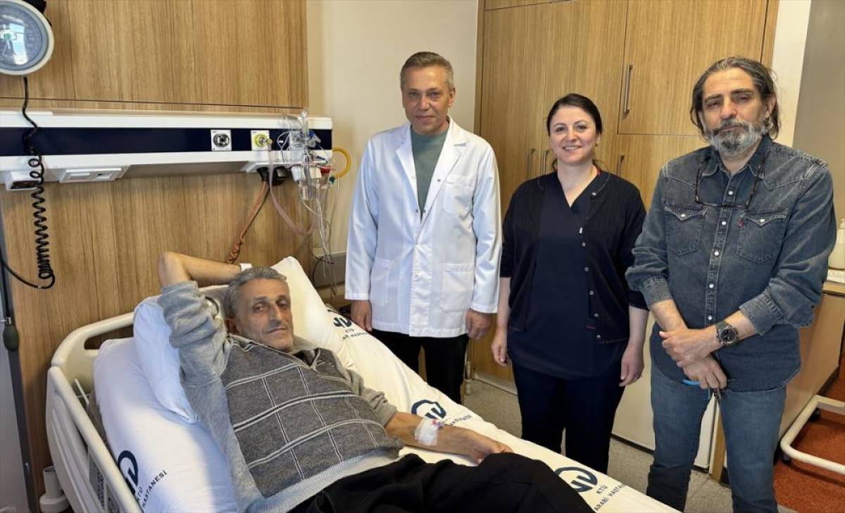 Akciğerinde pıhtı tespit edilen G&uuml;rc&uuml; hasta Trabzon'da sağlığına kavuştu