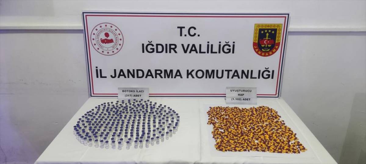 Iğdır'daki kaçak botoks ilacı operasyonunda 4 zanlı tutuklandı