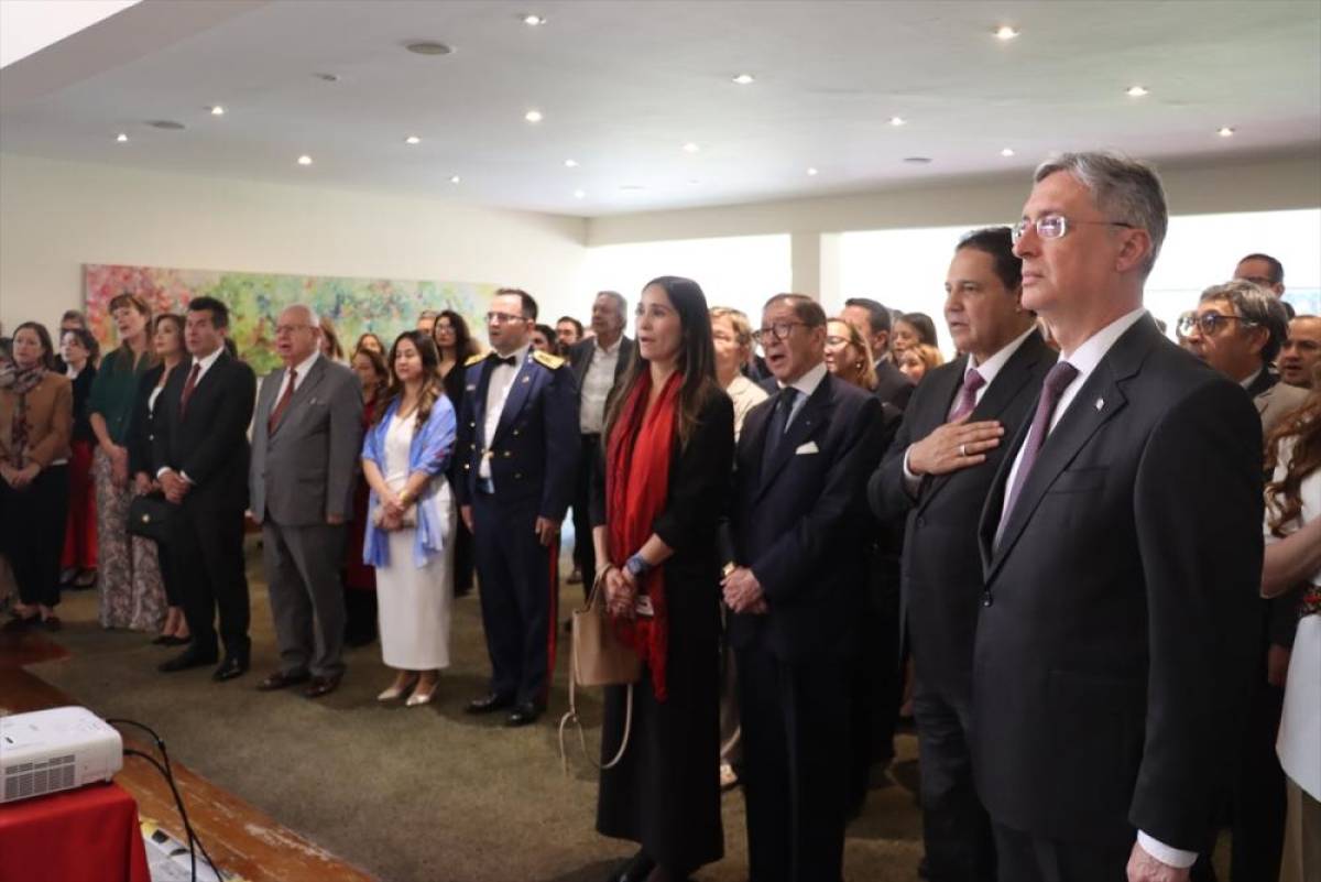 Kolombiya'da 29 Ekim Cumhuriyet Bayramı resepsiyonu d&uuml;zenlendi