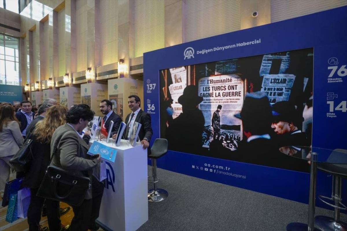 Anadolu Ajansı, "T&uuml;rk D&uuml;nyası Diyalog Forumu"nda stant a&ccedil;tı