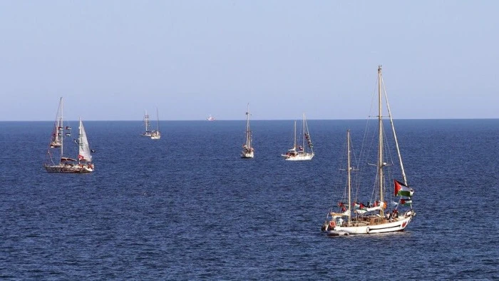 AB, K&uuml;resel Sumud Filosu'nun g&uuml;venliğinin sağlanması i&ccedil;in İsrail'e &ccedil;ağrı yapmaktan ka&ccedil;ındı