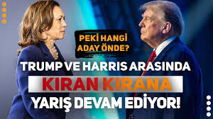 ABD başkanlık seçiminde 50 eyaletin 35'inde Trump 214, Harris 179 delege elde etti