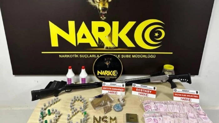 Aksaray'da uyuşturucu operasyonunda 4 ş&uuml;pheli tutuklandı