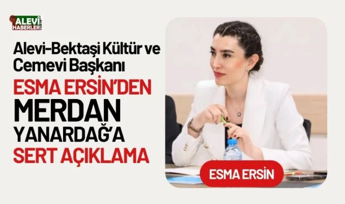 Alevi Bektaşi K&uuml;lt&uuml;r ve Cemevi Başkanı Ersin'den "birlik ve beraberlik" mesajı: