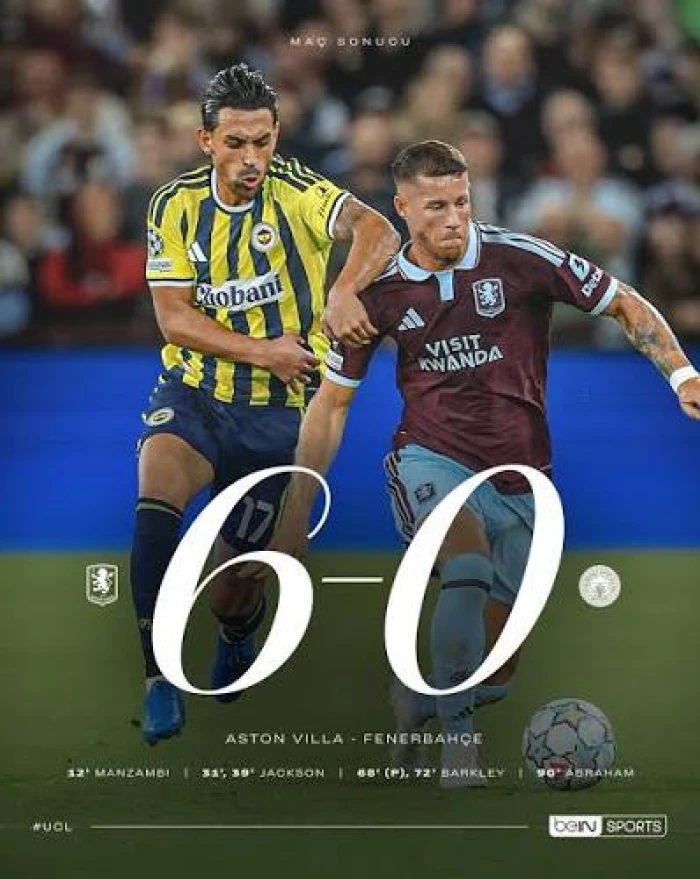 Aston Villa-Fenerbah&ccedil;e ma&ccedil;ının ardından