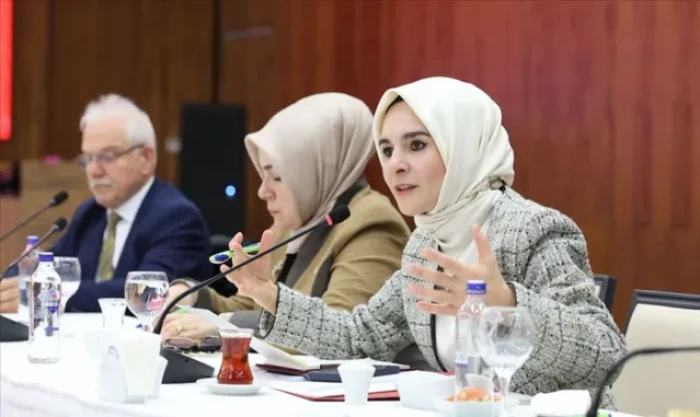 Bakan G&ouml;ktaş, İslam Toplumu Milli G&ouml;r&uuml;ş Genel Başkanı Erg&uuml;n ile g&ouml;r&uuml;şt&uuml;