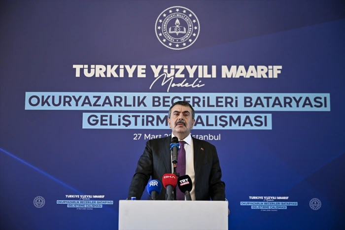 Bakan Tekin, T&uuml;rkiye Y&uuml;zyılı Maarif Modeli Okuryazarlık Becerileri Bataryası Geliştirme &Ccedil;alıştayı'nda konuştu: