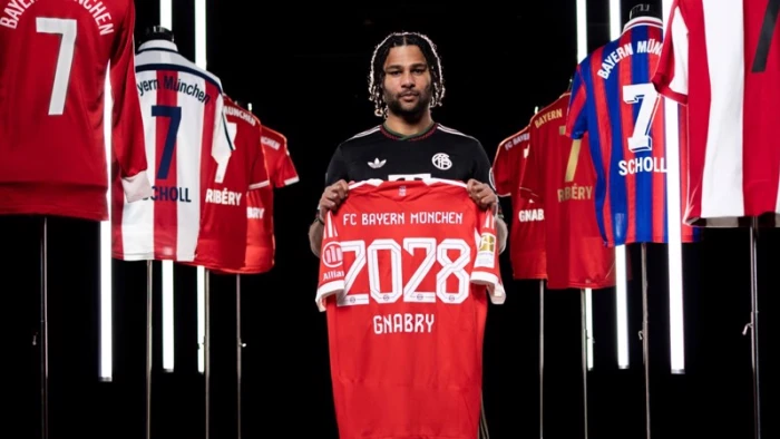 Bayern M&uuml;nih, Gnabry'nin s&ouml;zleşmesini 2028'e kadar uzattı