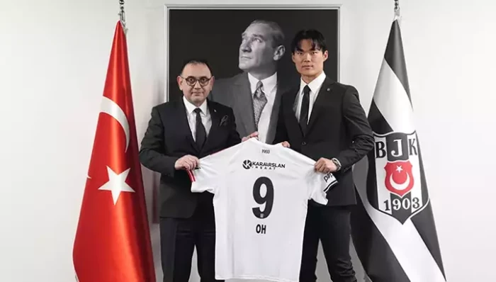 Beşiktaş tarihindeki ilk G&uuml;ney Koreli futbolcu: Hyeon-gyu Oh