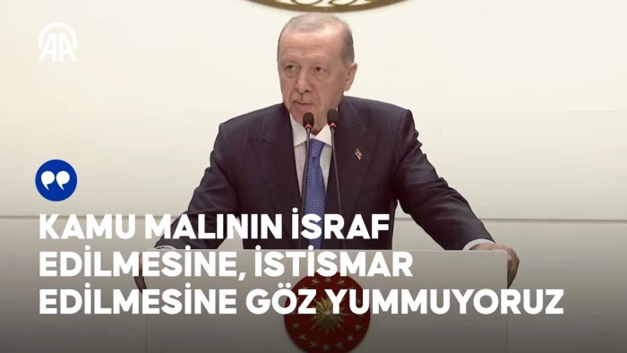 Cumhurbaşkanı Erdoğan, Sayıştayın 164. Kuruluş Yıl D&ouml;n&uuml;m&uuml; T&ouml;reni'nde konuştu: (2)