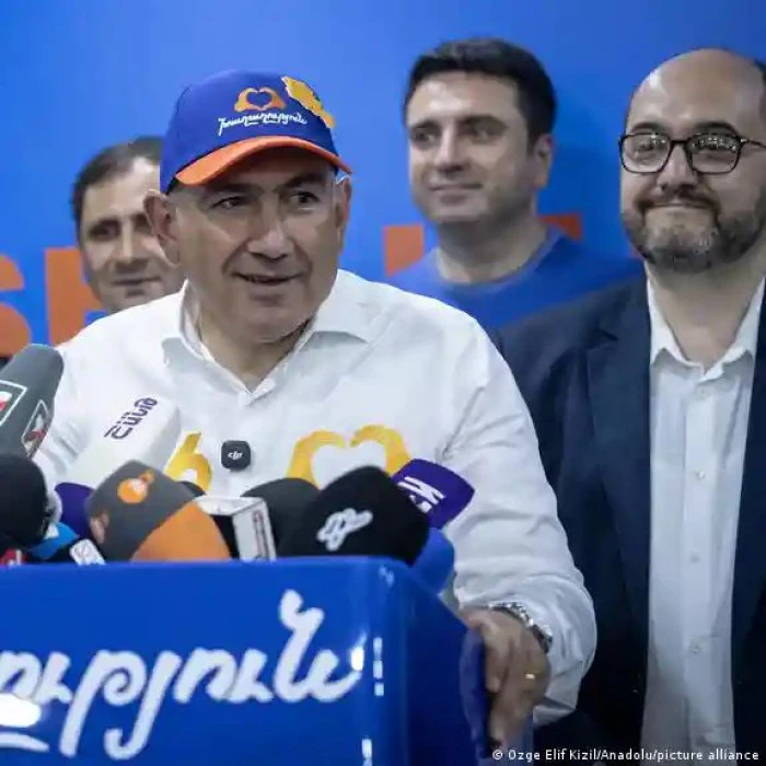 Ermenistan Başbakanı Nikol Paşinyan, se&ccedil;im sonu&ccedil;larına ilişkin a&ccedil;ıklamada bulundu:
