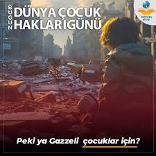 Gazzeli çocuklardan dünyaya 