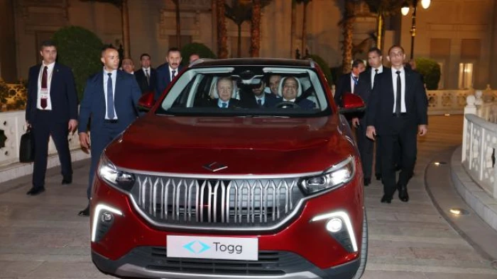 G&Uuml;NCELLEME - Cumhurbaşkanı Erdoğan, Mısır Cumhurbaşkanı Sisi'ye Togg hediye etti