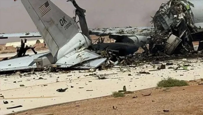 İran devlet televizyonu: D&uuml;ş&uuml;r&uuml;len ABD u&ccedil;ağının pilotunu sağ ele ge&ccedil;irene &ouml;d&uuml;l verilecek