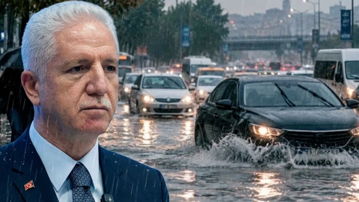 İstanbul Valisi G&uuml;l, kuvvetli sağanağa ilişkin konuştu:
