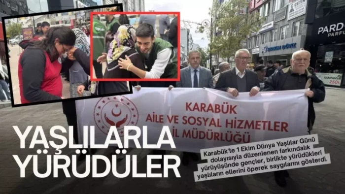 Kilis ve Kahramanmaraş'ta D&uuml;nya Yaşlılar G&uuml;n&uuml; kutlandı