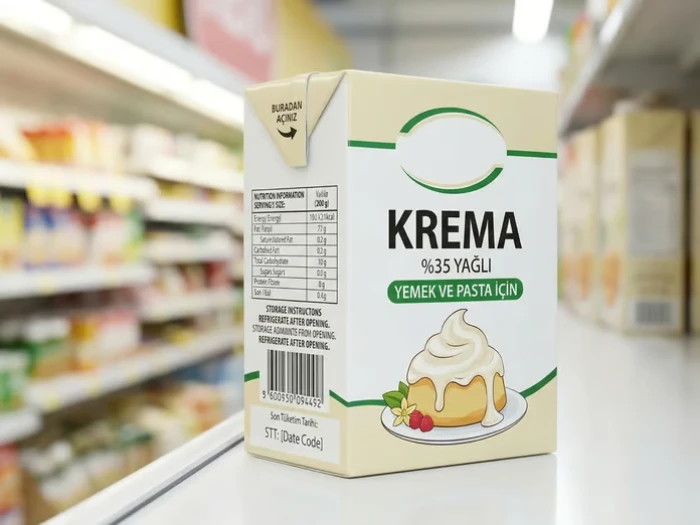 Krema g&ouml;r&uuml;n&uuml;ml&uuml; &uuml;r&uuml;nlerin etiketlerine "kremsos" yazılacak