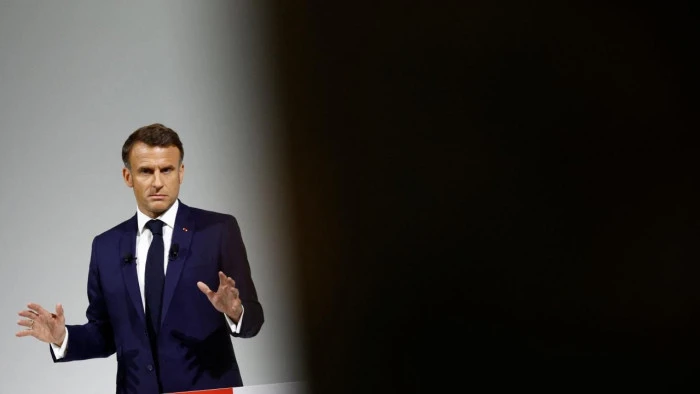 Macron, AB'yi "doların hegemonyasına karşı" ortak bor&ccedil;lanma sistemine ge&ccedil;meye &ccedil;ağırdı