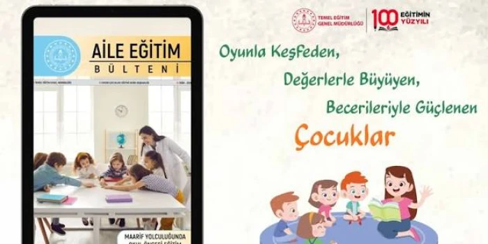 MEB'in "Aile Eğitim B&uuml;lteni" ekim sayısı yayımlandı