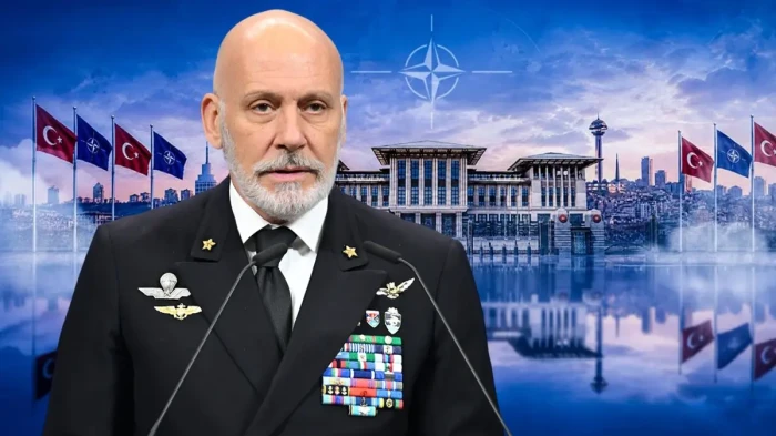 NATO Askeri Komite Başkanı Cavo Dragone, Ankara Zirvesi &ouml;ncesinde AA'ya konuştu: