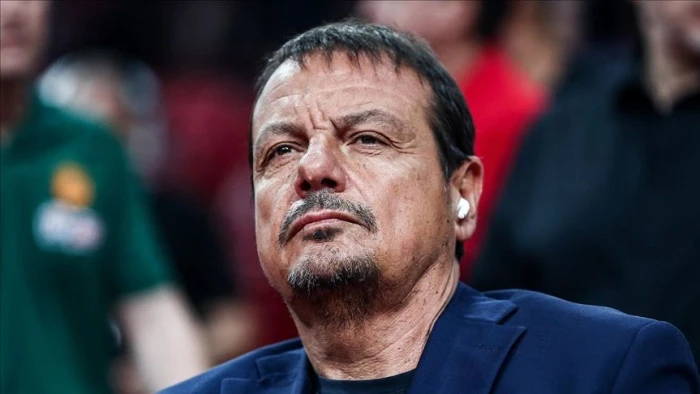 Panathinaikos Başantren&ouml;r&uuml; Ergin Ataman'dan Olympiakos taraftarına tepki: