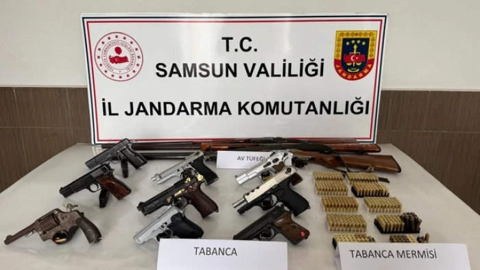 Samsun'da ka&ccedil;ak&ccedil;ılık operasyonunda 4 zanlı yakalandı