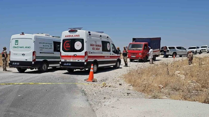 Şanlıurfa'da bir kişi kamyonette &ouml;l&uuml; bulundu