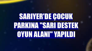 Sarıyer'de çocuk parkına 