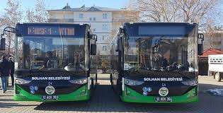 Solhan Belediyesince alınan 2 otob&uuml;s hizmete girdi