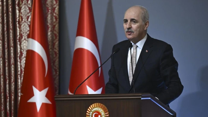 TBMM Başkanı Kurtulmuş: "(İran'a saldırılar) Bir an evvel savaşın bitirilmesi, b&ouml;lgedeki tansiyonun d&uuml;ş&uuml;r&uuml;lmesi, &uuml;lkelerin egemenliğine herkesin saygı g&ouml;stermesi lazım."