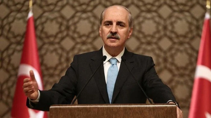 TBMM Başkanı Kurtulmuş: "Ne savaşın diliyle teslim alınır ne de suskunluğun konforuna &ccedil;ekiliriz.Adaletten vazge&ccedil;meden barışı, zulm&uuml; g&ouml;rmezden gelmeden b&ouml;lgesel istikrarı savunuruz"