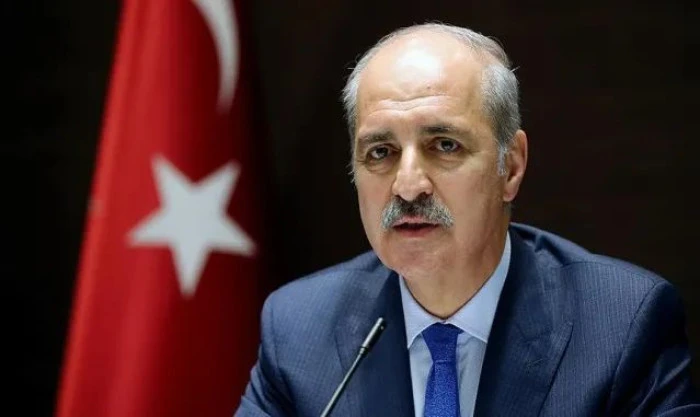 TBMM Başkanı Kurtulmuş:"İki devletli &ccedil;&ouml;z&uuml;m&uuml;n ilerletilmesi i&ccedil;in Filistin Devleti&rsquo;nin daha fazla &uuml;lke tarafından tanınması ve BM'de tam &uuml;ye olarak yer alması ertelenemez zorunluluk"