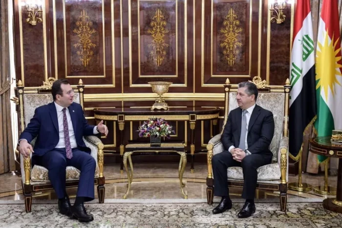 T&uuml;rkiye'nin Erbil Başkonsolosu Top&ccedil;u, IKBY Başbakanı Barzani ile "b&ouml;lgedeki gelişmeleri" g&ouml;r&uuml;şt&uuml;