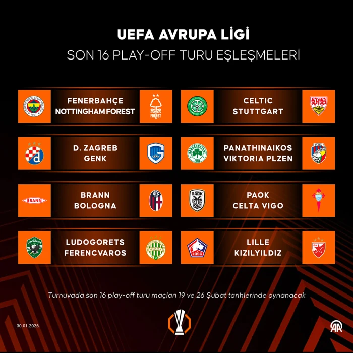 UEFA Avrupa Ligi son 16 play-off turu