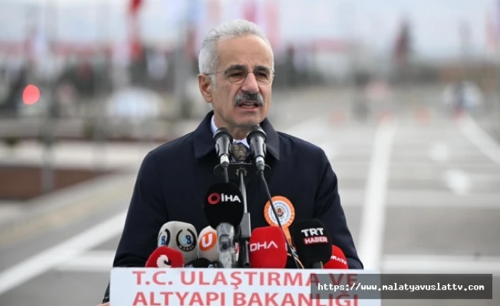 Ulaştırma ve Altyapı Bakanı Abdulkadir Uraloğlu, Malatya'da konuştu