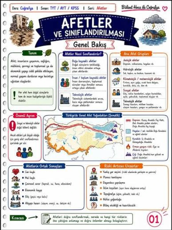 Vatandaşlara bulundukları coğrafyaya g&ouml;re afet eğitimi verilmesi &ouml;nerisi